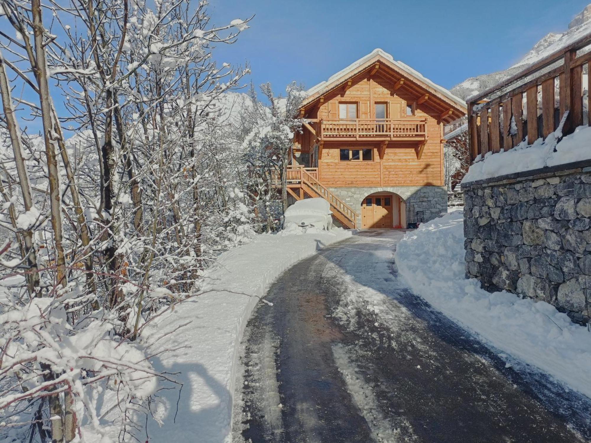 Les Cabris Bed and Breakfast Pelvoux Exterior foto