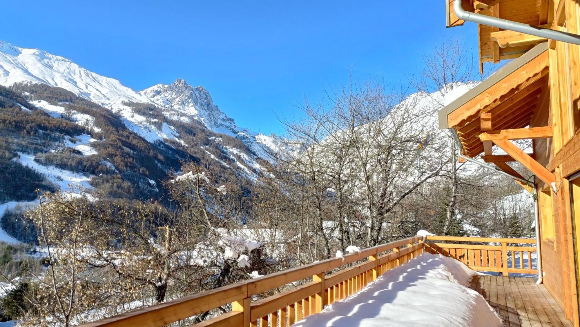 Les Cabris Bed and Breakfast Pelvoux Exterior foto